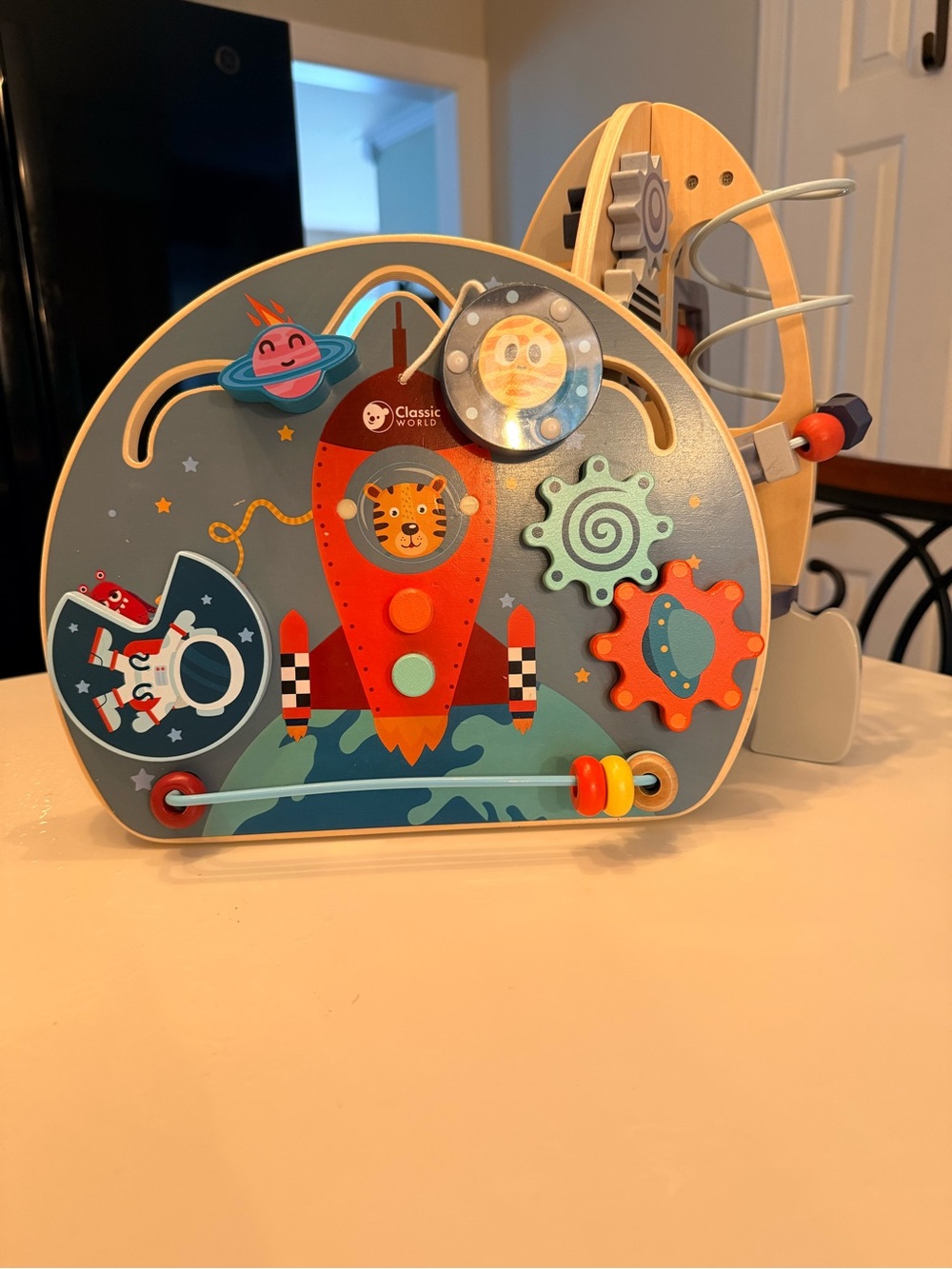 Astronaut Space Themed Kids decor Busy Boards